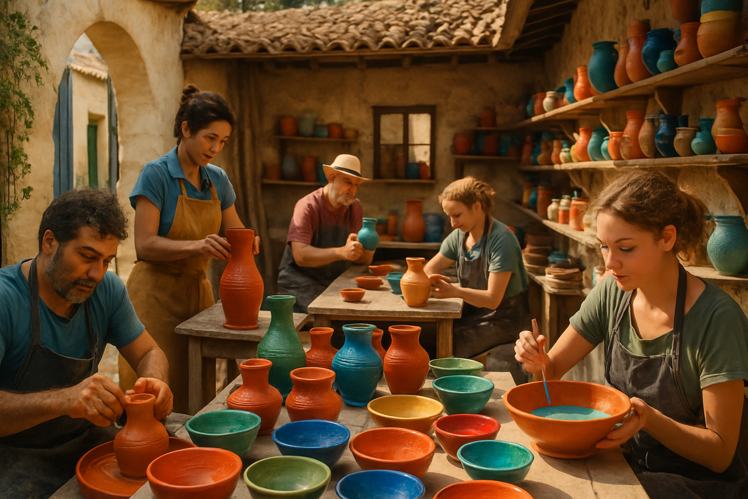 Cyprus' Traditional Pottery Villages: Crafting Timeless Clay Art
