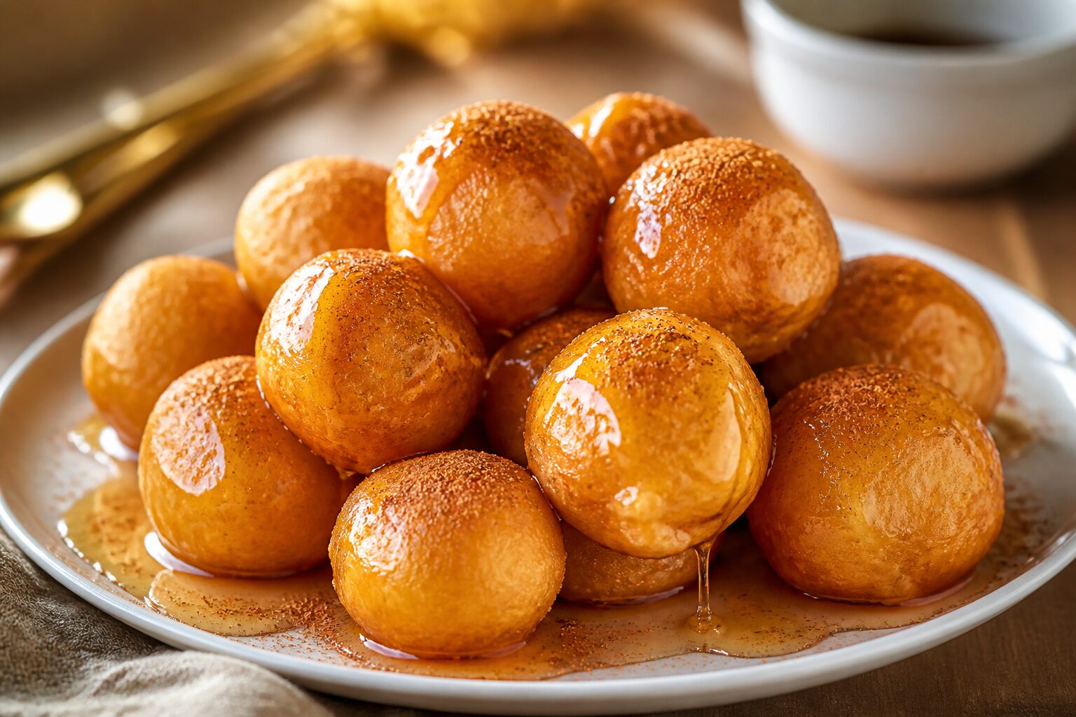 Loukoumades: little honey doughnuts, zero self-control required