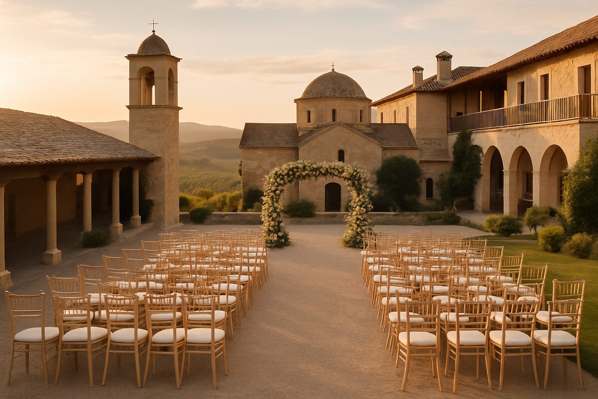 Minthis Resort Hochzeit Einstellung (illustrativ)