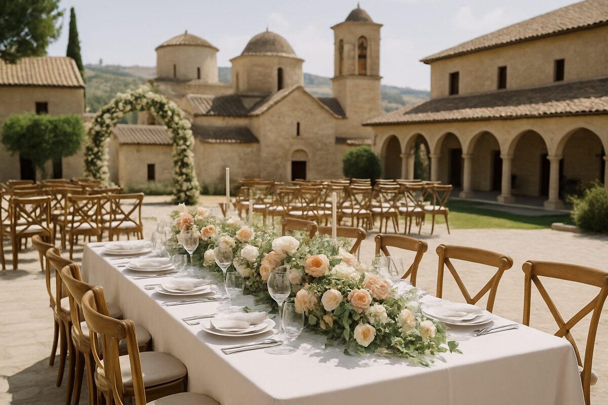 Minthis Resort Hochzeit Einstellung (illustrativ)