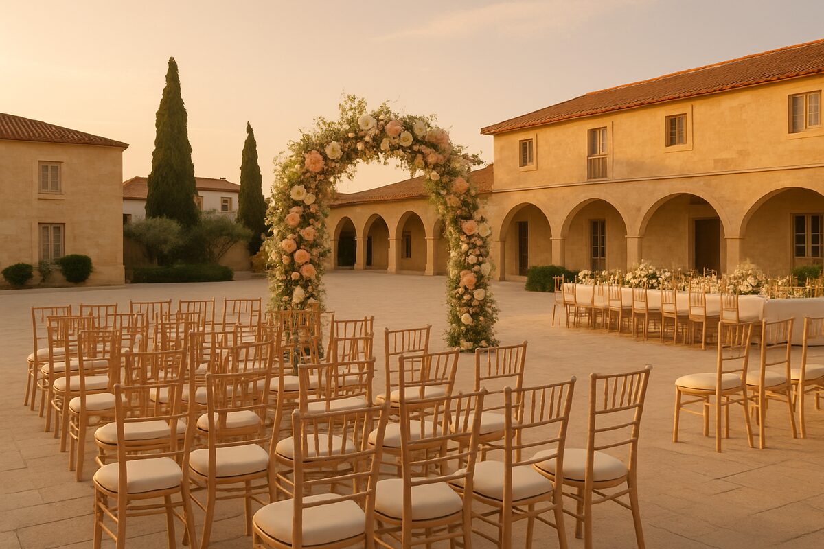 Nikosia Town Hall Hochzeit Einstellung (illustrativ)