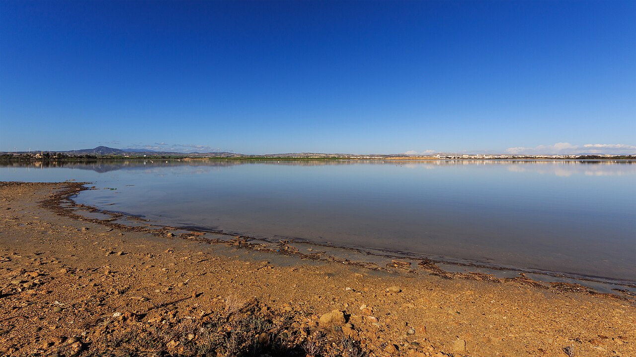 Larnaca Salt Lake, Larnaca, Zypern