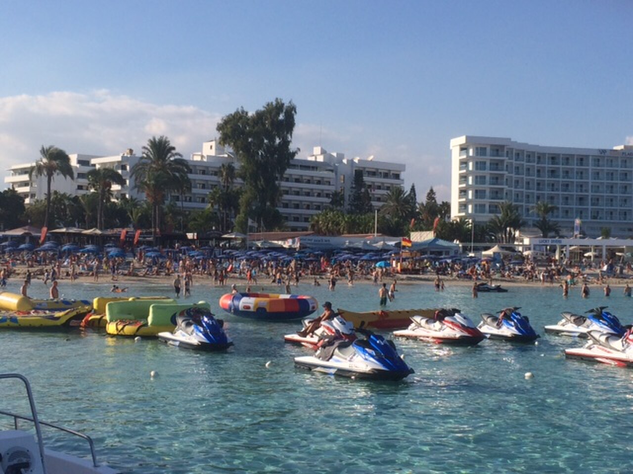 Nissi Beach, Ayia Napa, Zypern