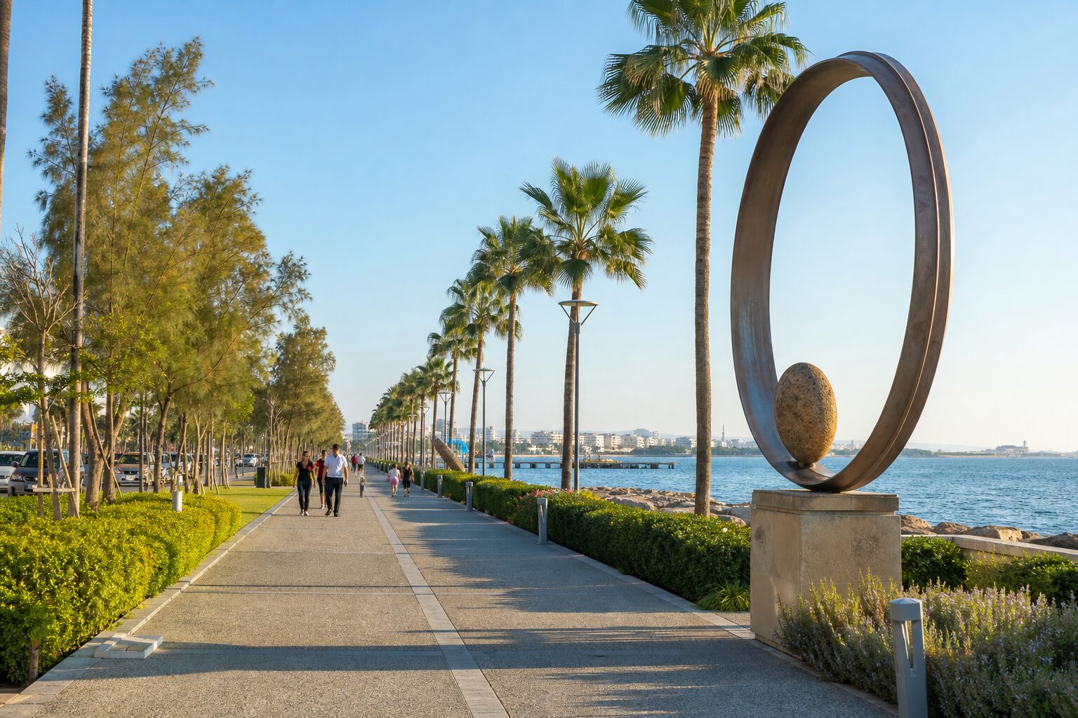 Παραλιακός Περίπατος Λεμεσού (Μόλος), Λεμεσός, Κύπρος