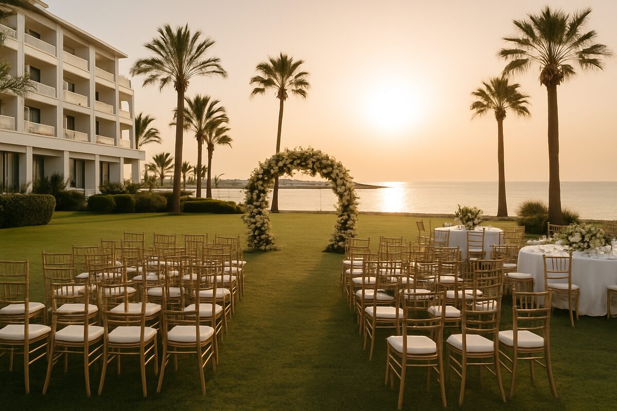 Στήσιμο γάμου στο Alexander The Great Beach Hotel (ενδεικτικό)