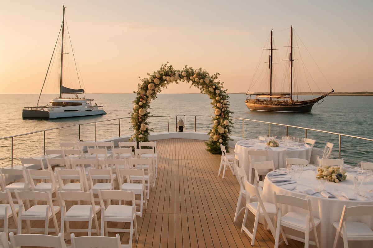 Γαμήλιο σκηνικό Cyprus Mini Cruises (ενδεικτικό)