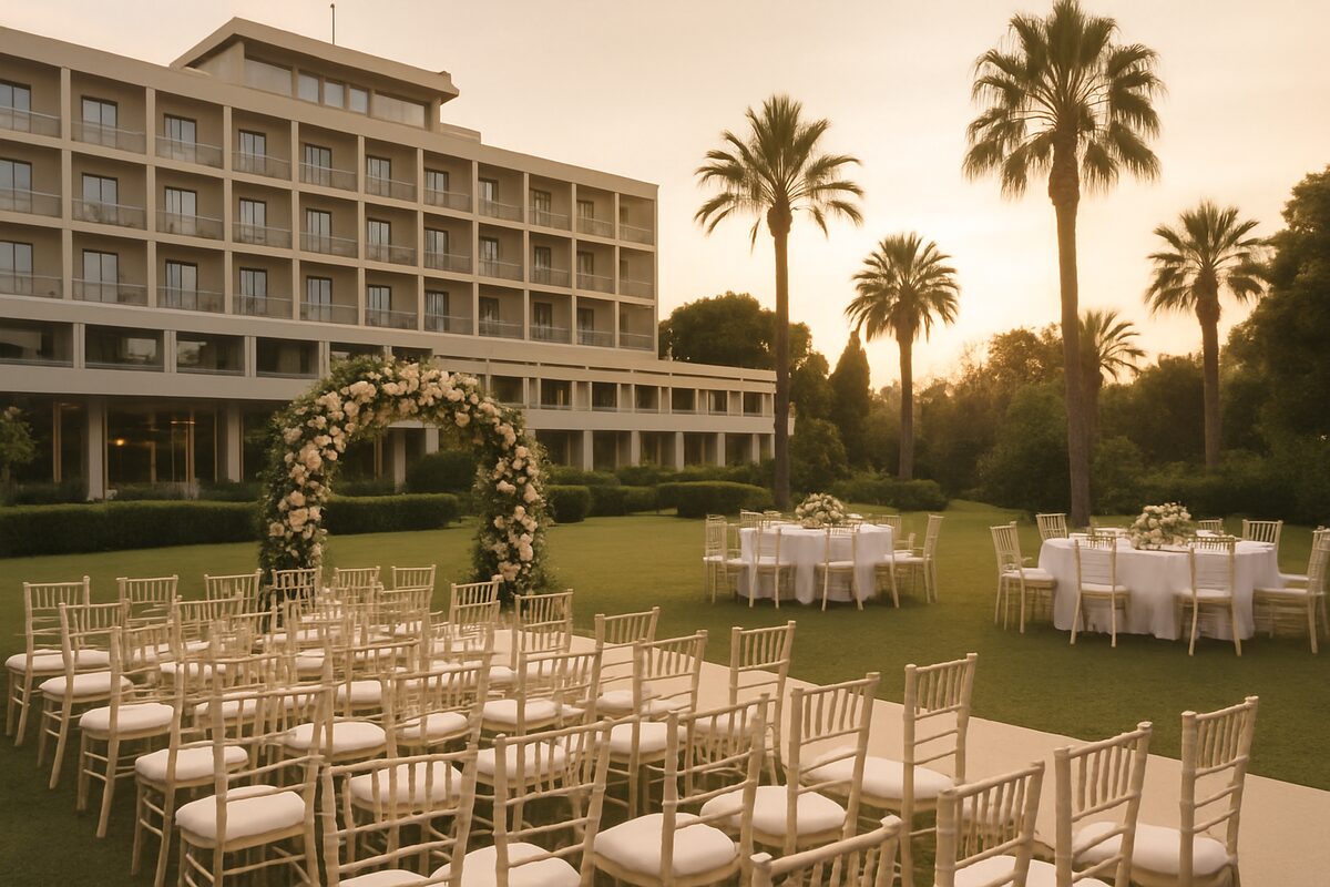 Γαμήλιο σκηνικό Hilton Nicosia (ενδεικτικό)