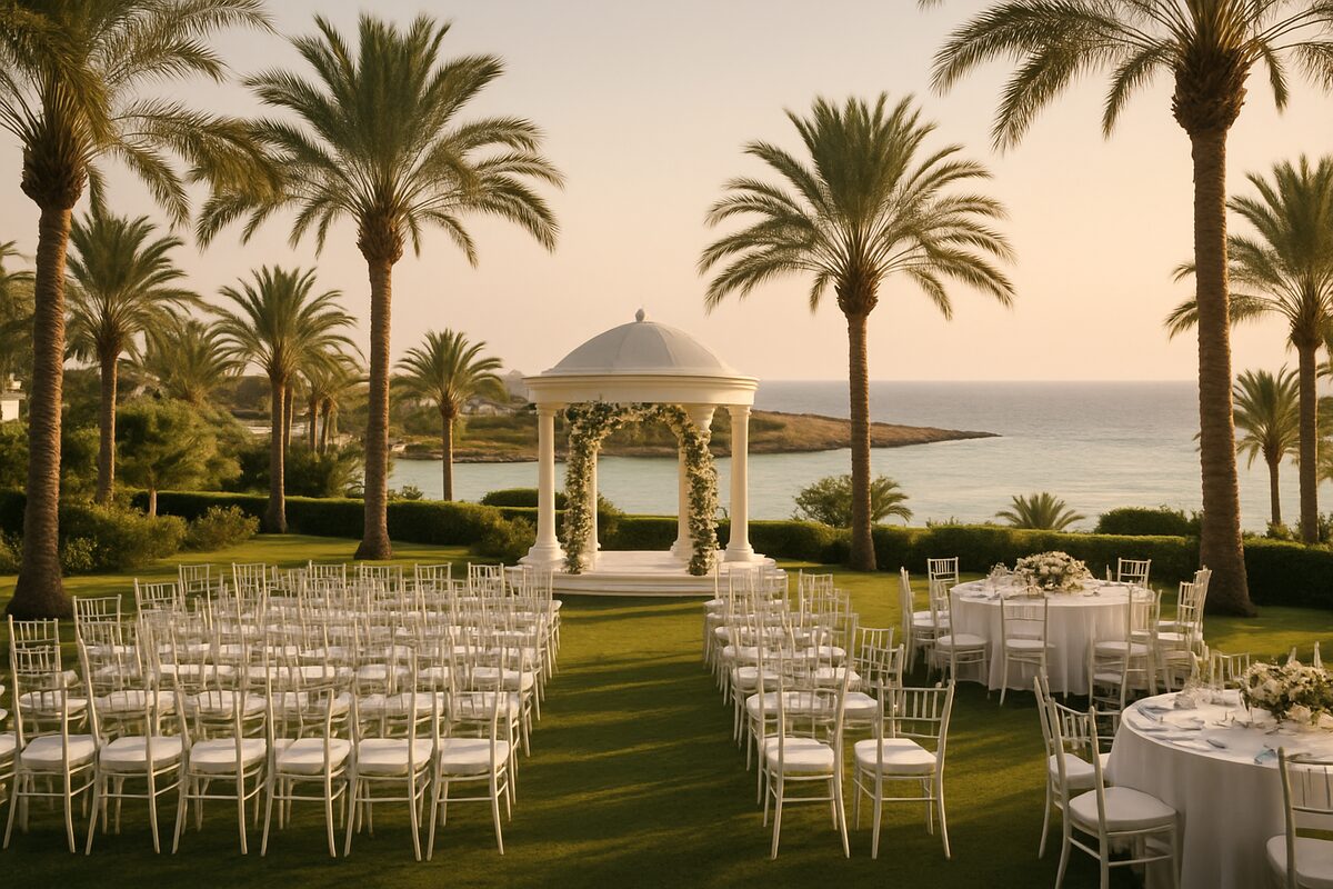 Γαμήλιο σκηνικό Nissi Beach Resort (ενδεικτικό)