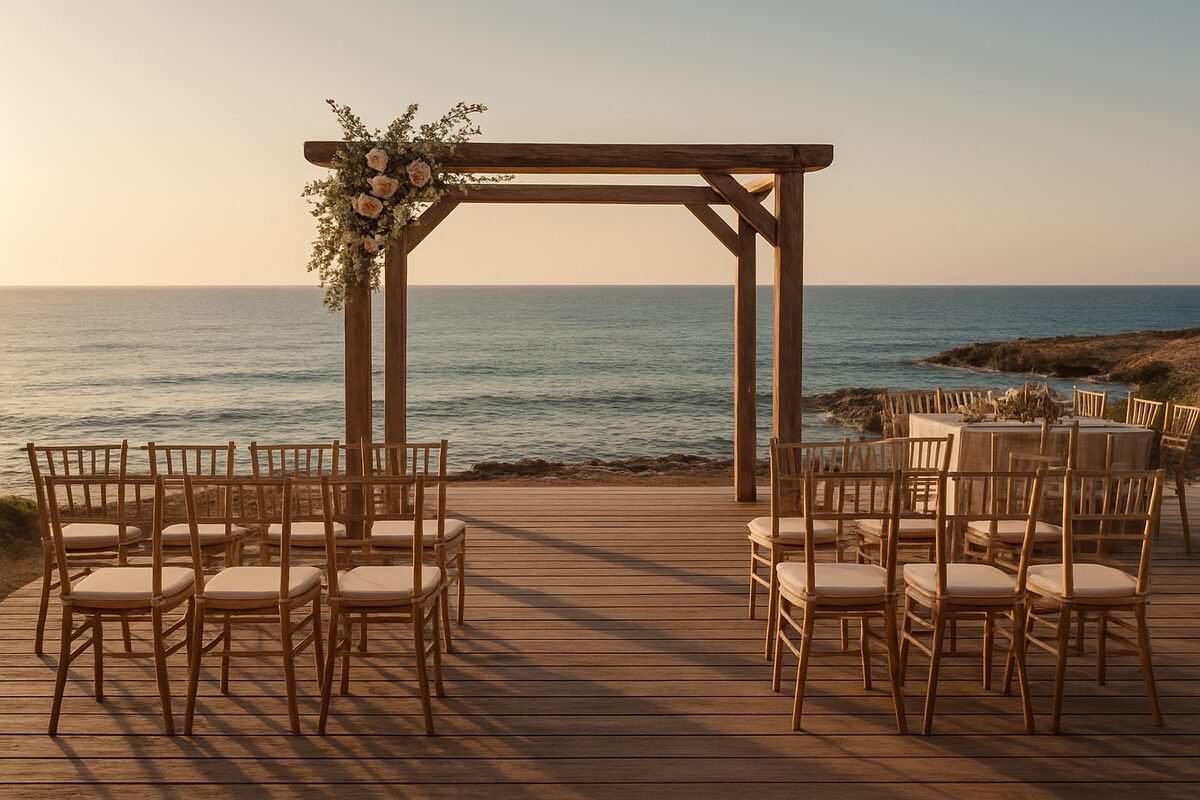 Ammos Venue, Kampouri Beach חתונה הגדרת (illustrative)