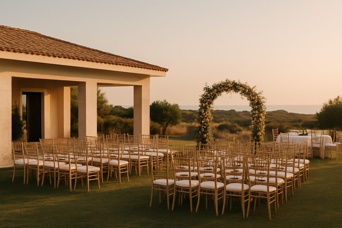 בסביבה הקרובה של The Cupule Wedding Setup (illustrative)