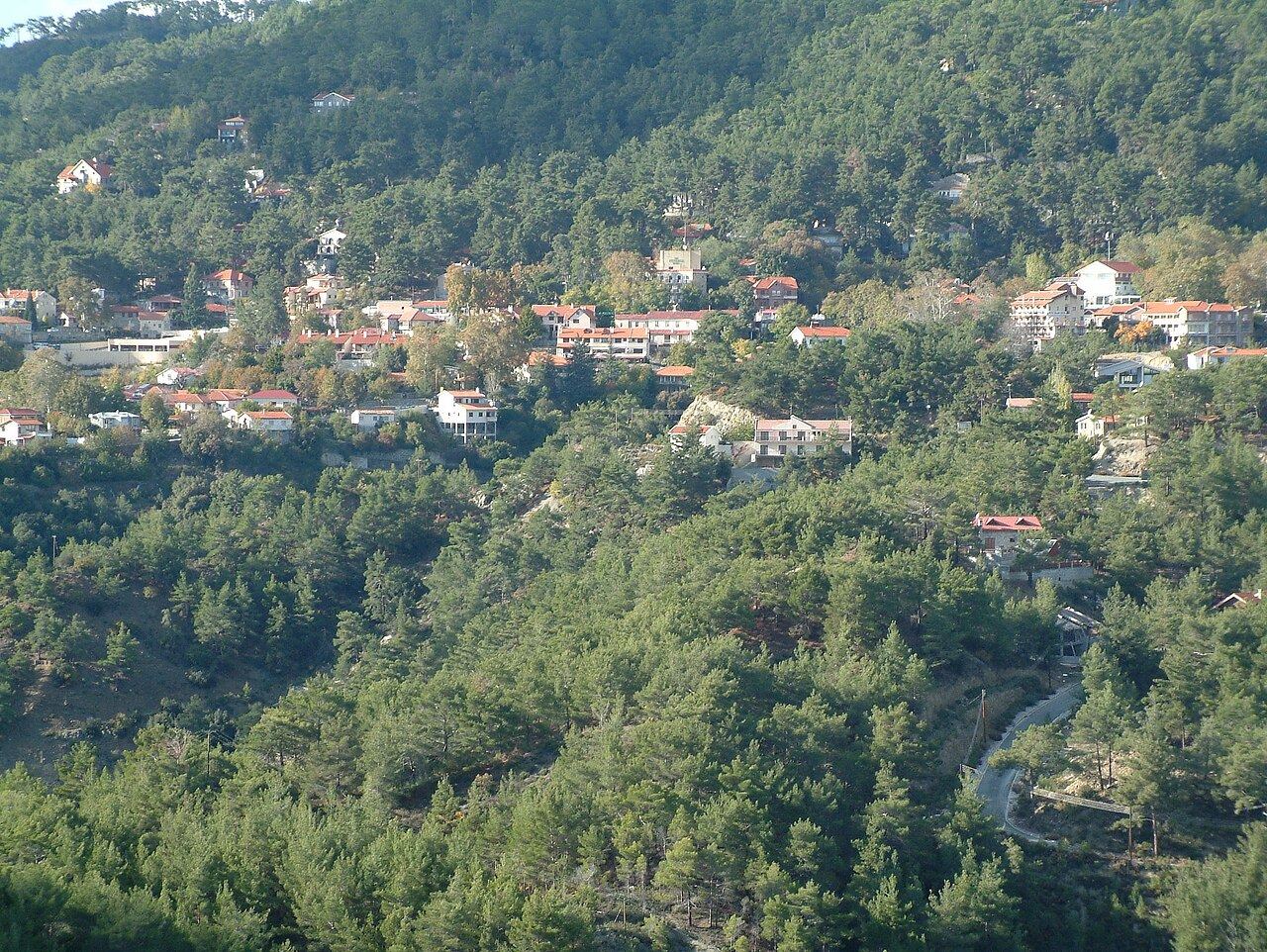 Pano Platres, Troodos, Cyprus