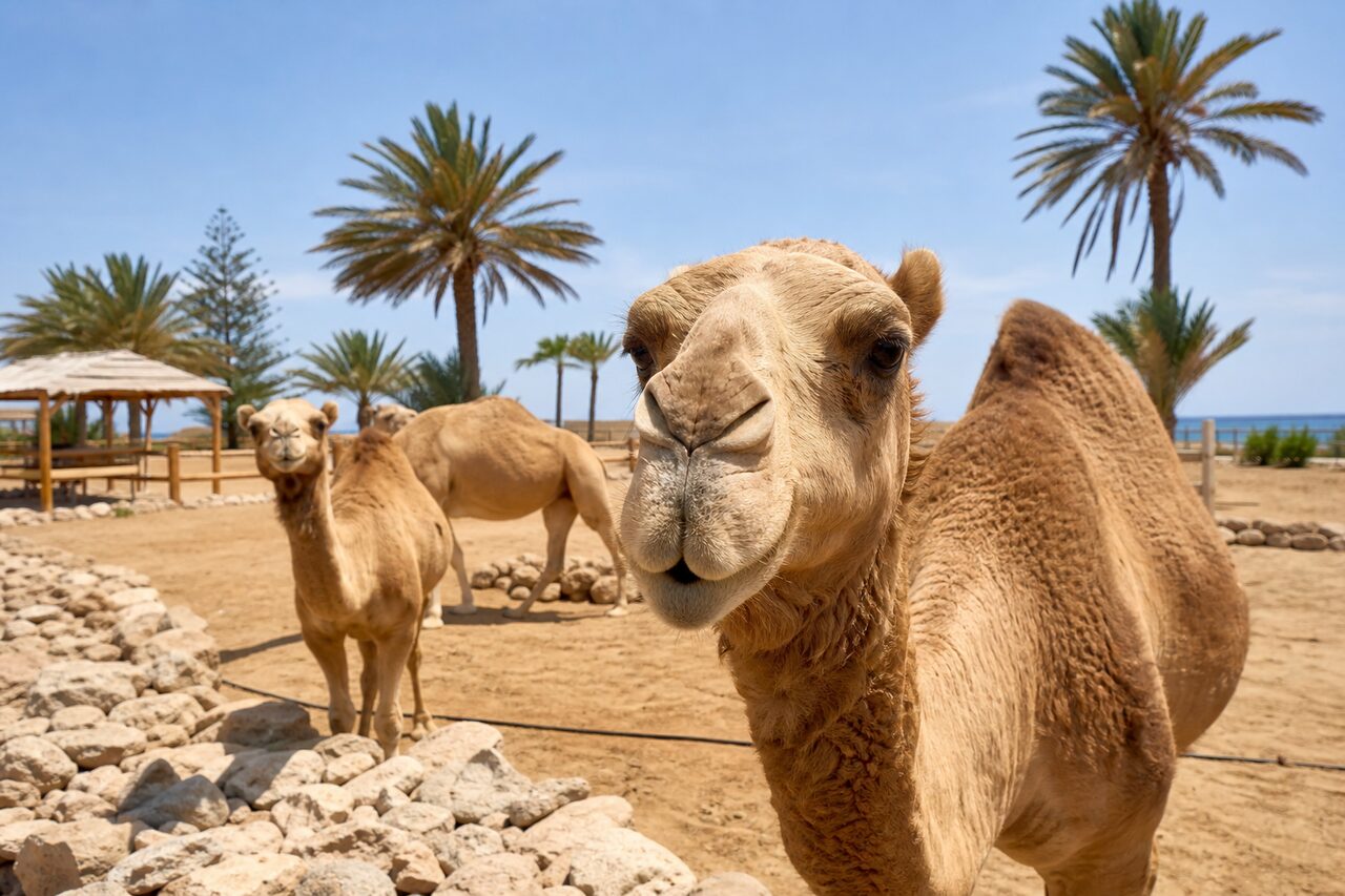 Camel Park, Mazotos, Cyprus