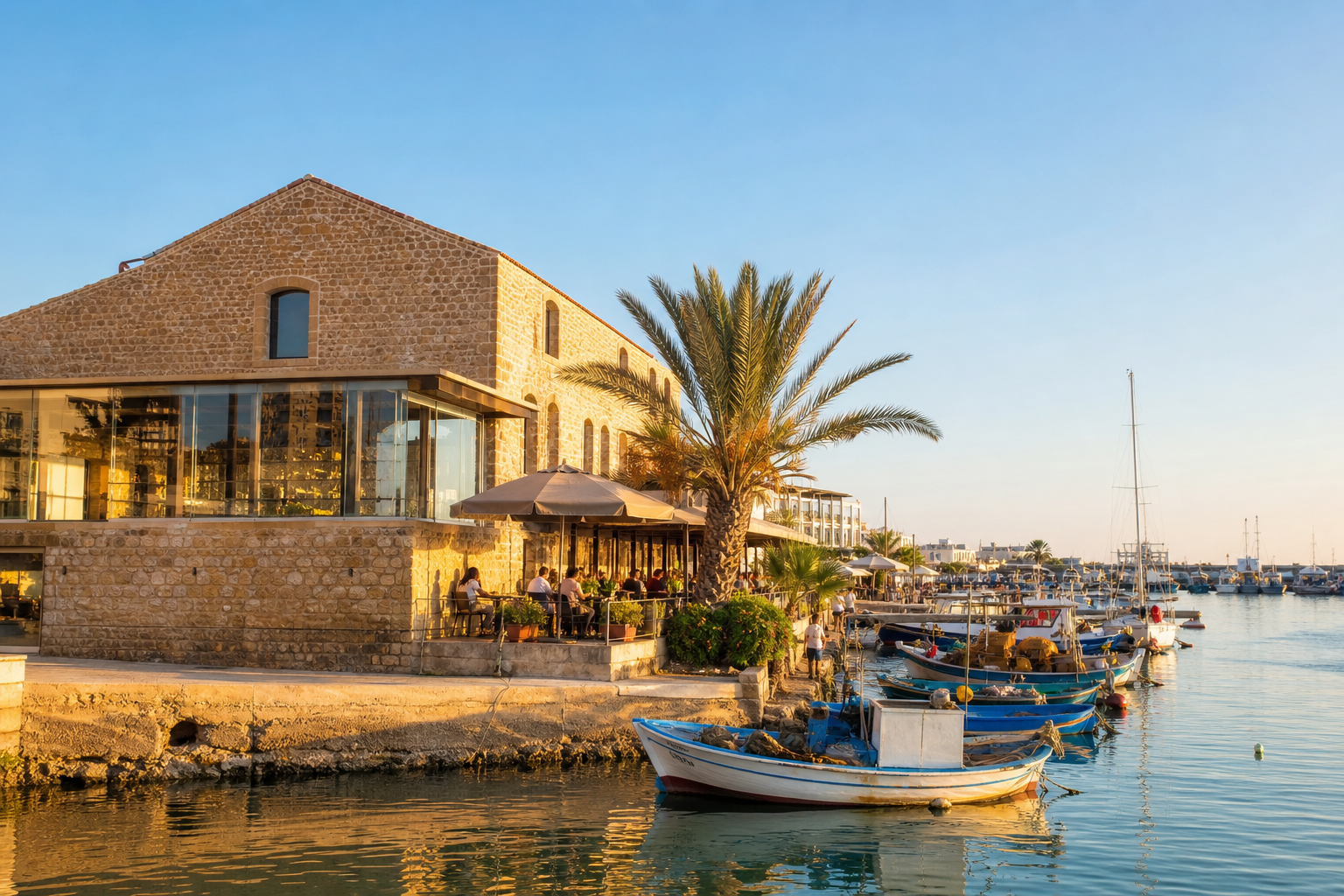Carob Mill and Old Port, Limassol, Cyprus