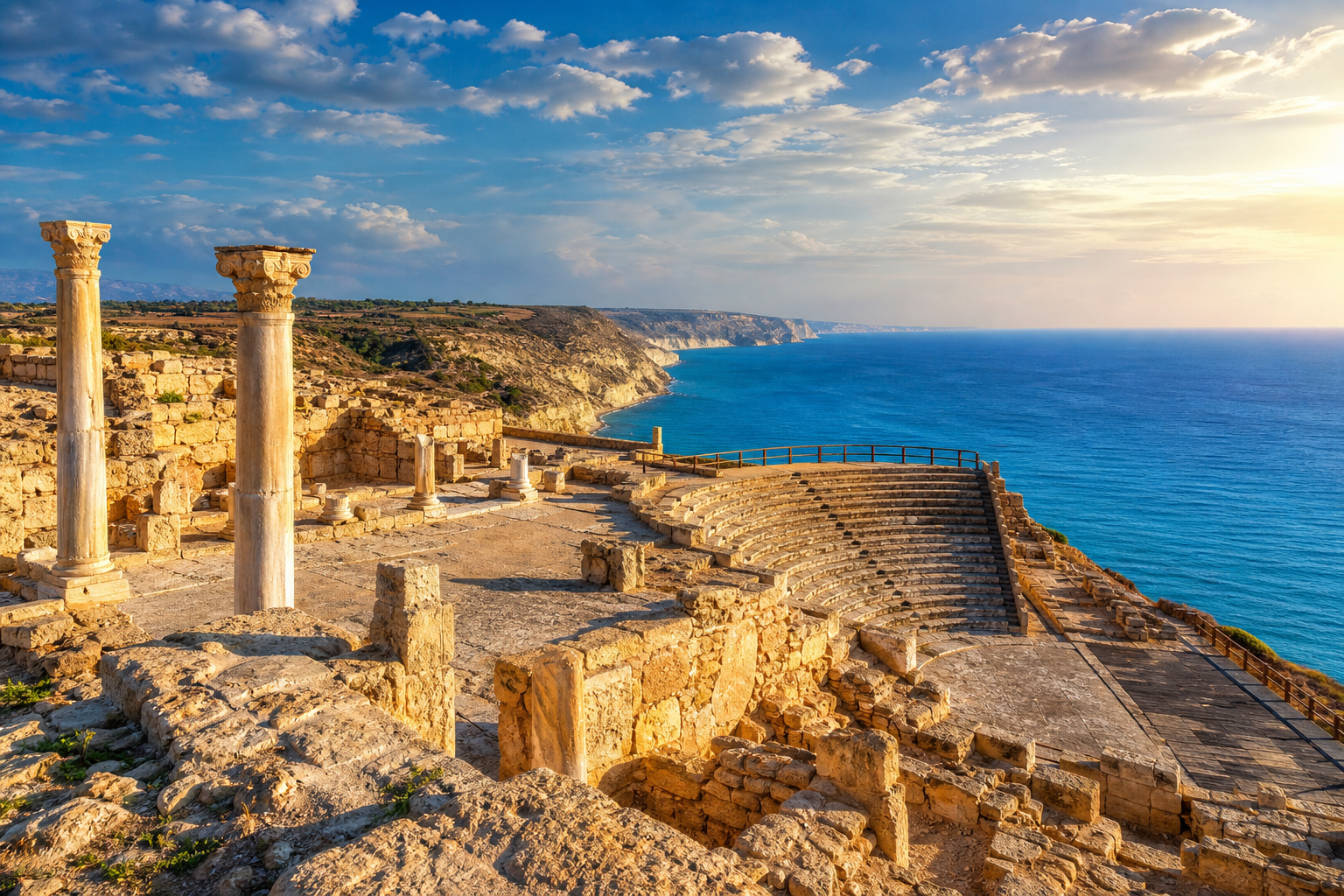 Kourion Archaeological Site, Limassol, Cyprus