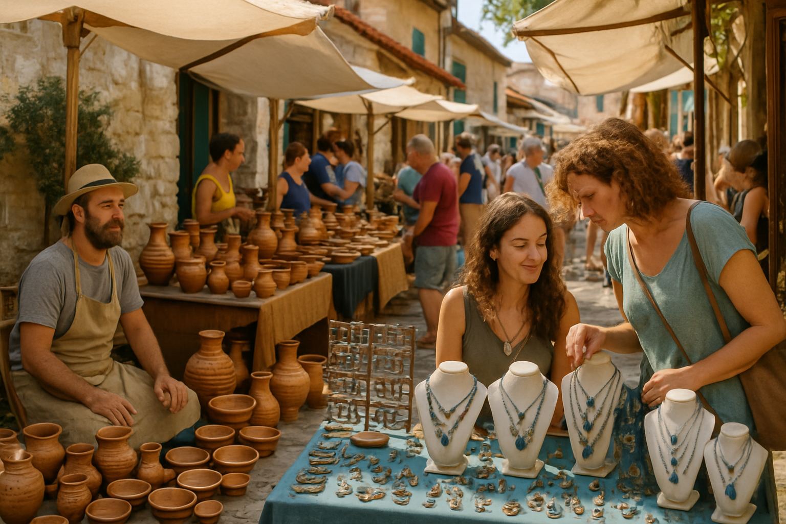 Cyprus' Artisan Craft Markets: Handmade Treasures Await
