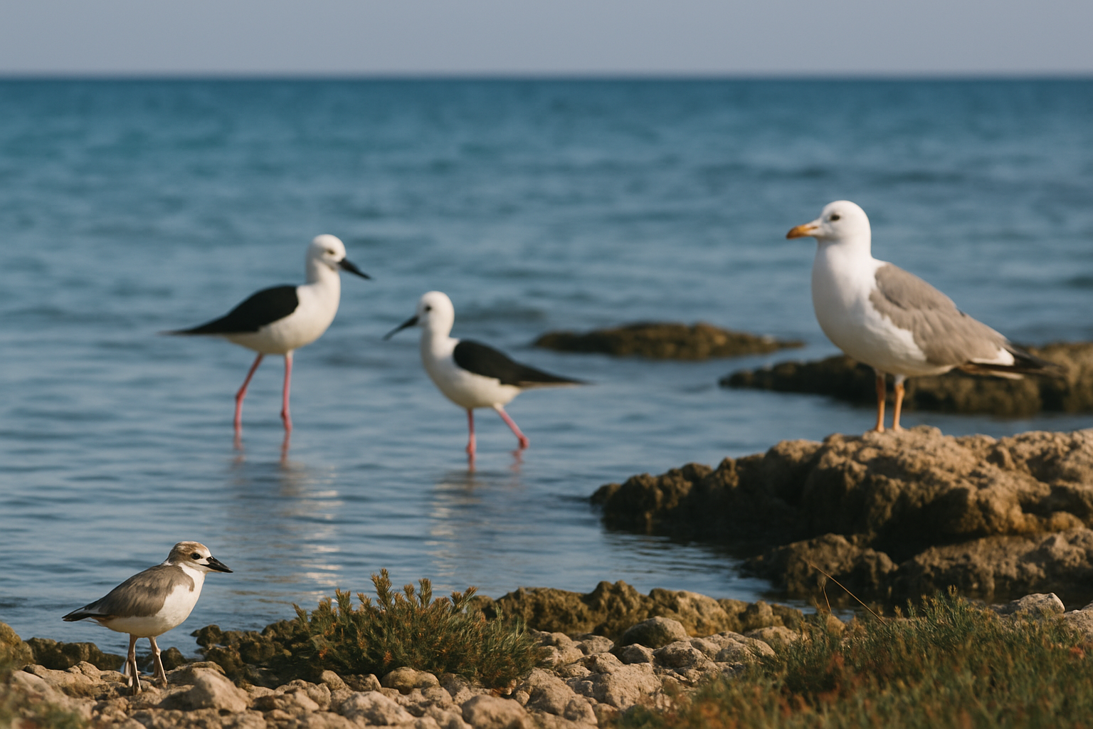 Cyprus' Coastal Birdwatching Spots: A Feathered Spectacle