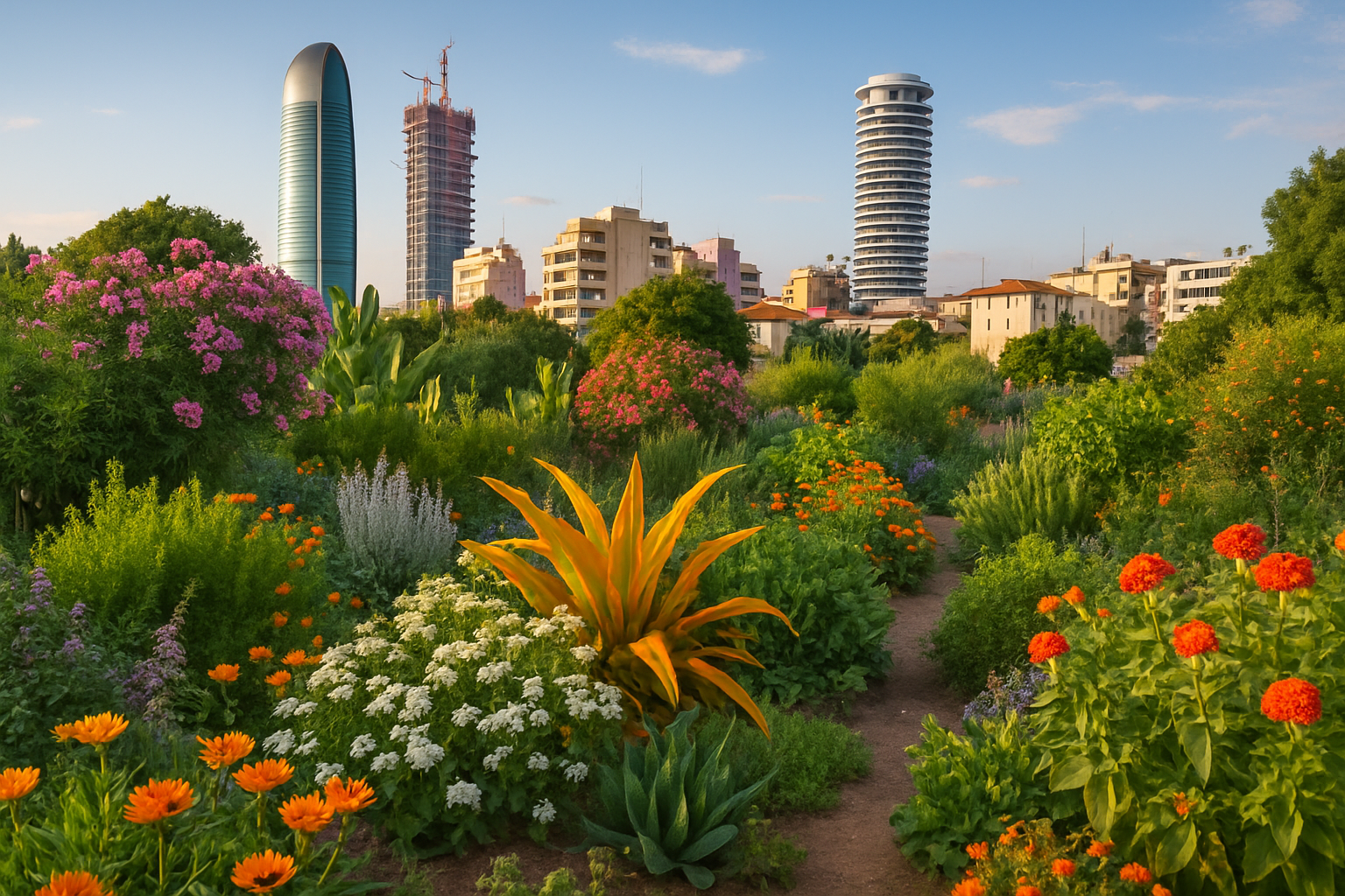 Limassol's Urban Gardens: Green Oases in the Cityscape