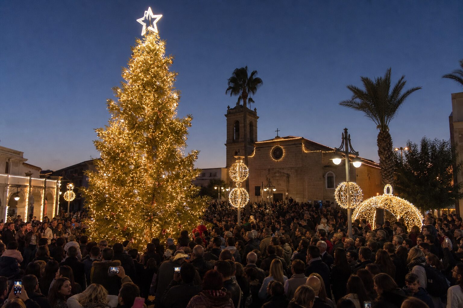 Larnaca Lighting Ceremony