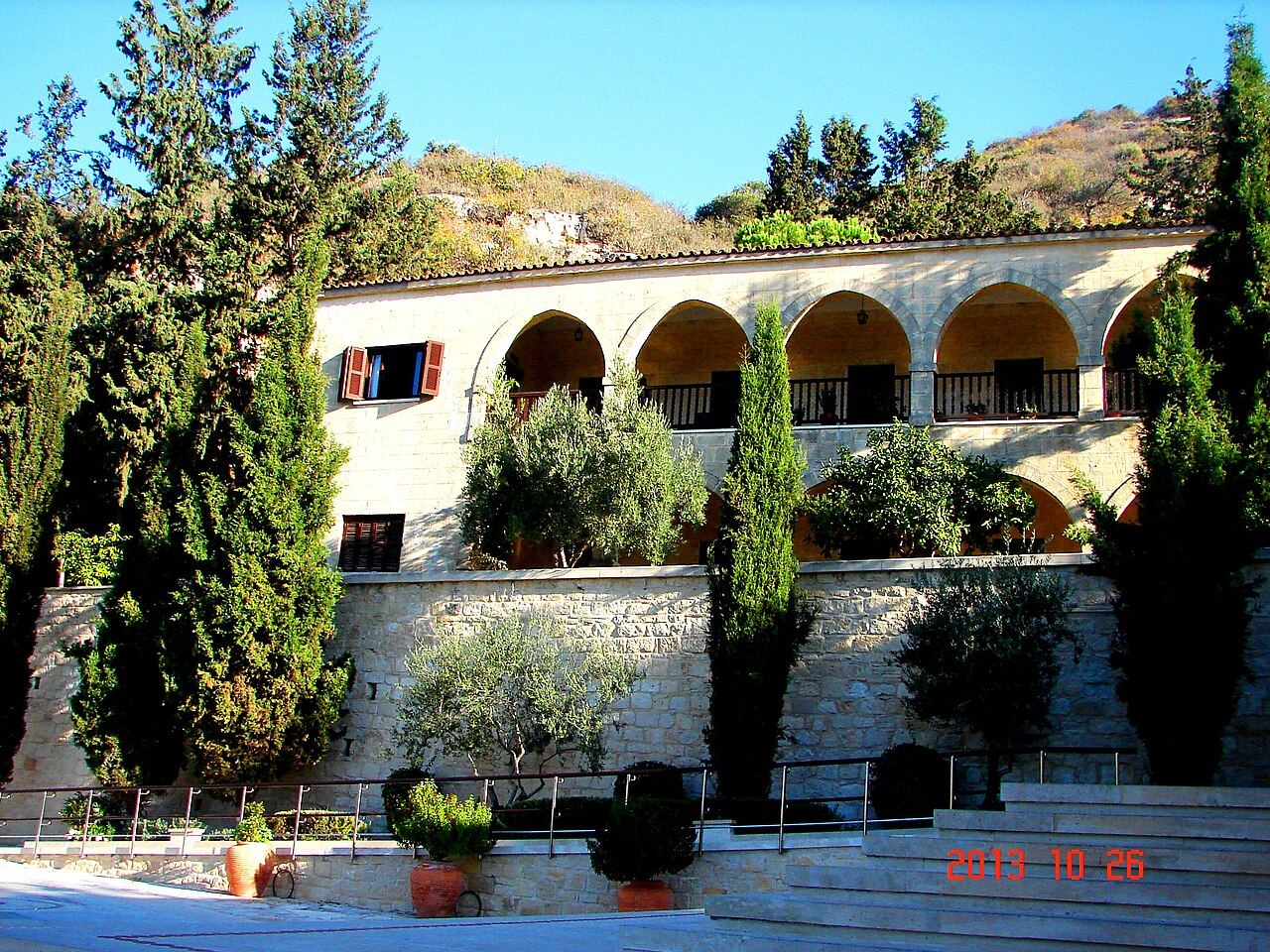 Agios Neophytos Monastery, Paphos, Cyprus