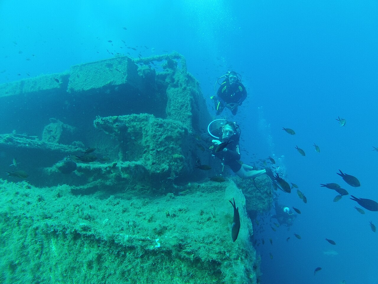 Diving in Protaras, Cyprus