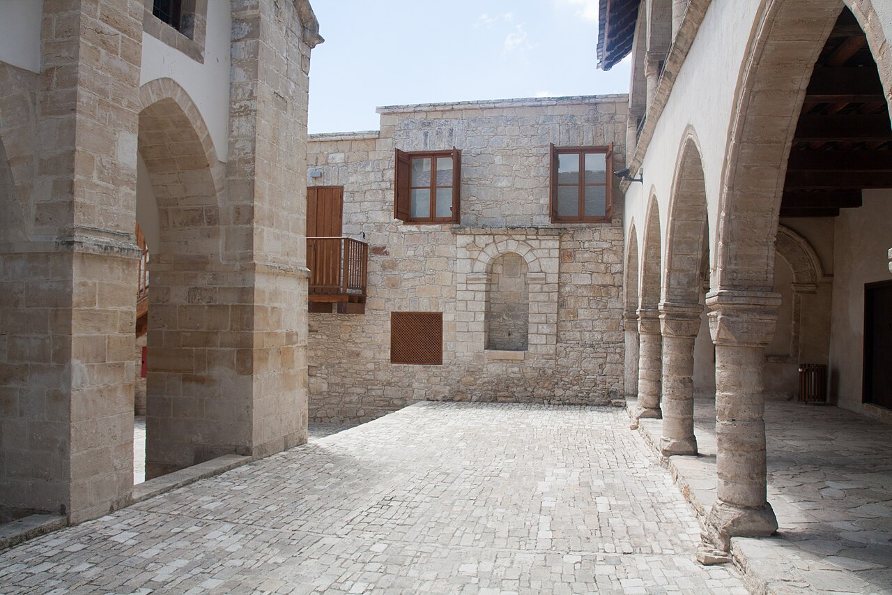 Lace and Craft Shops, Omodos, Cyprus