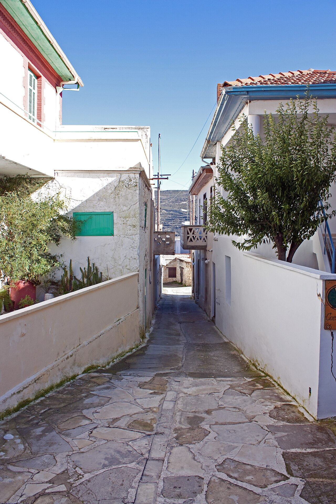 Old village lanes, Peyia, Cyprus