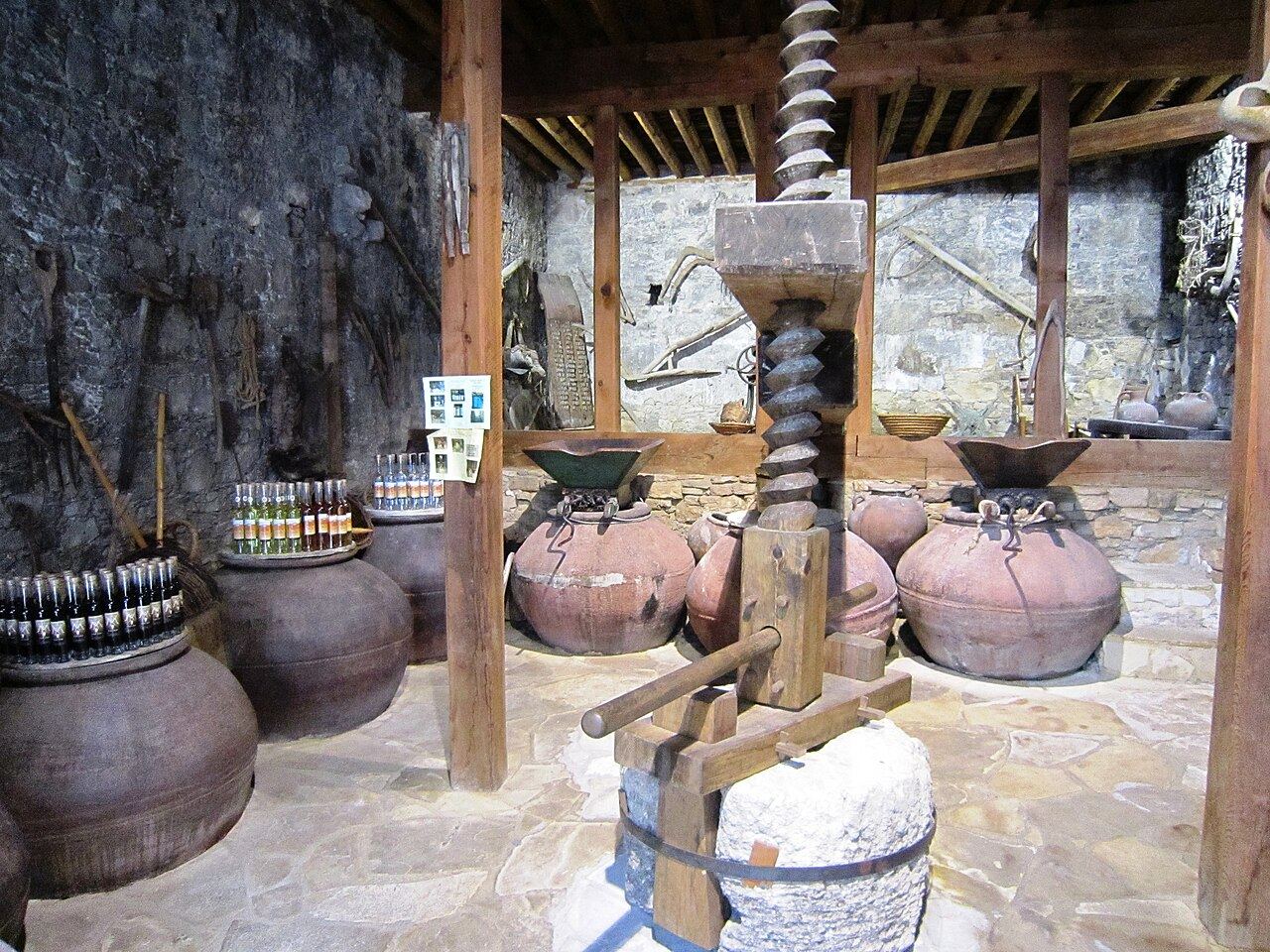 Linos Wine Press Museum, Omodos, Cyprus