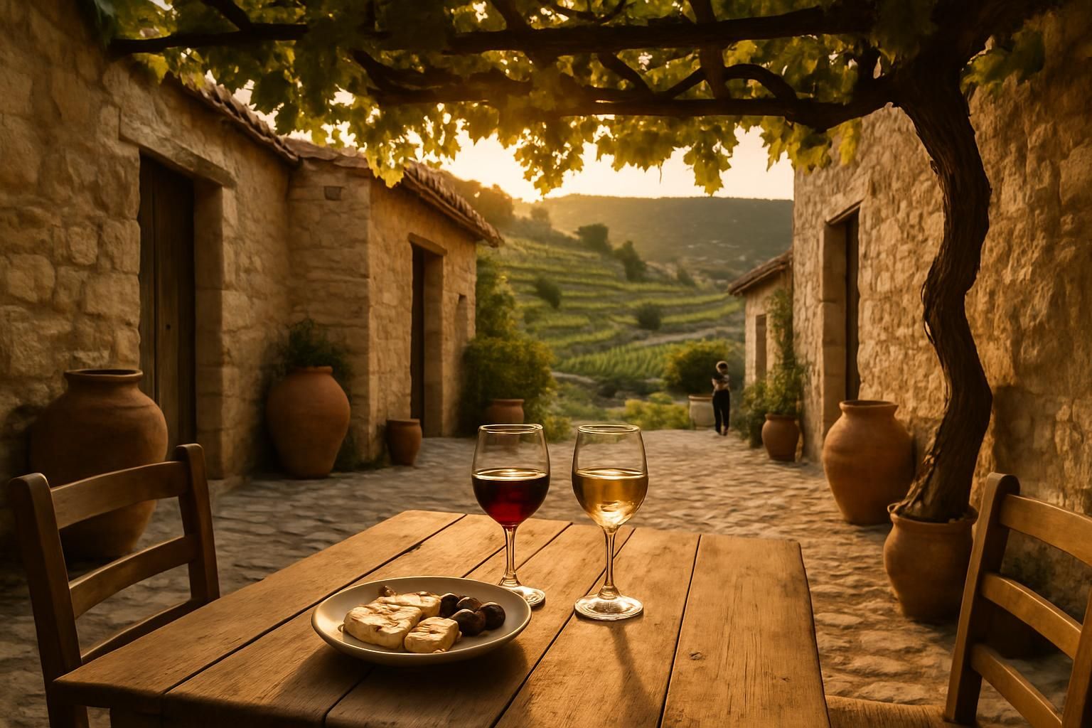 Wine, food and walking tours in Cyprus