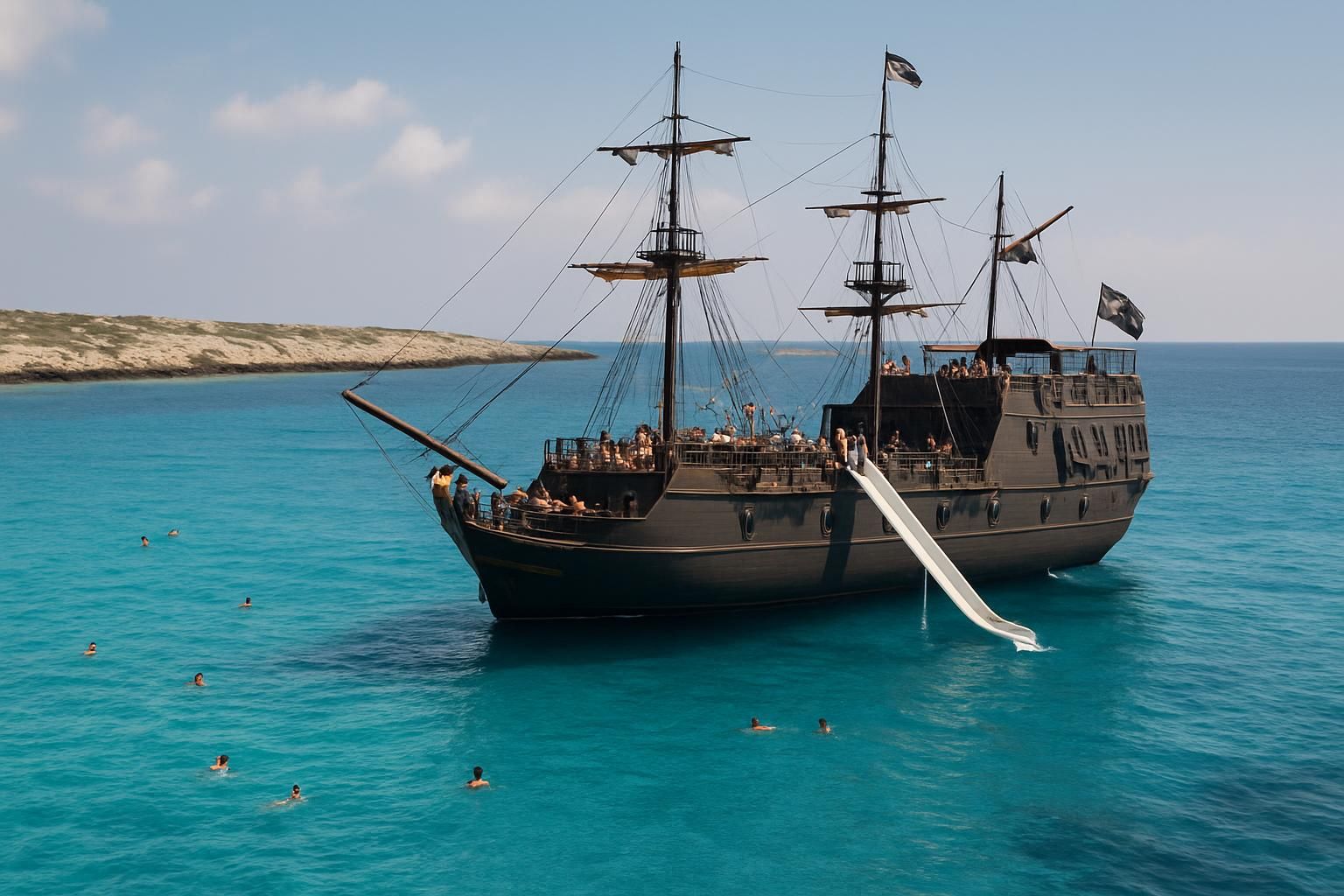 Boat trips &amp; luna parks in Cyprus