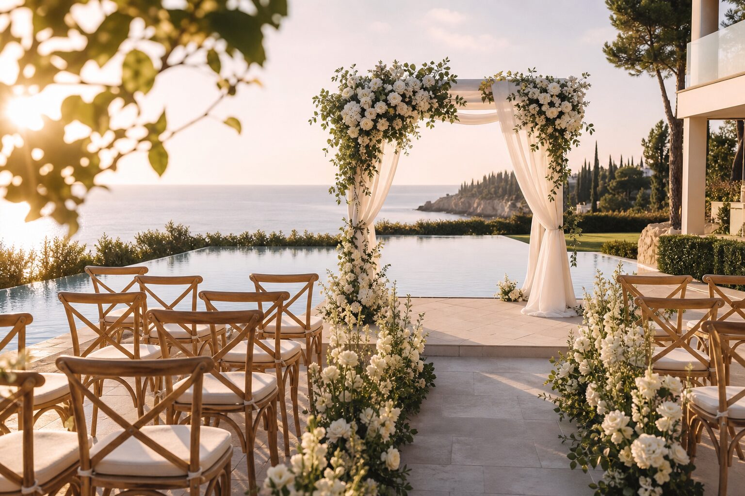Villa weddings in Cyprus