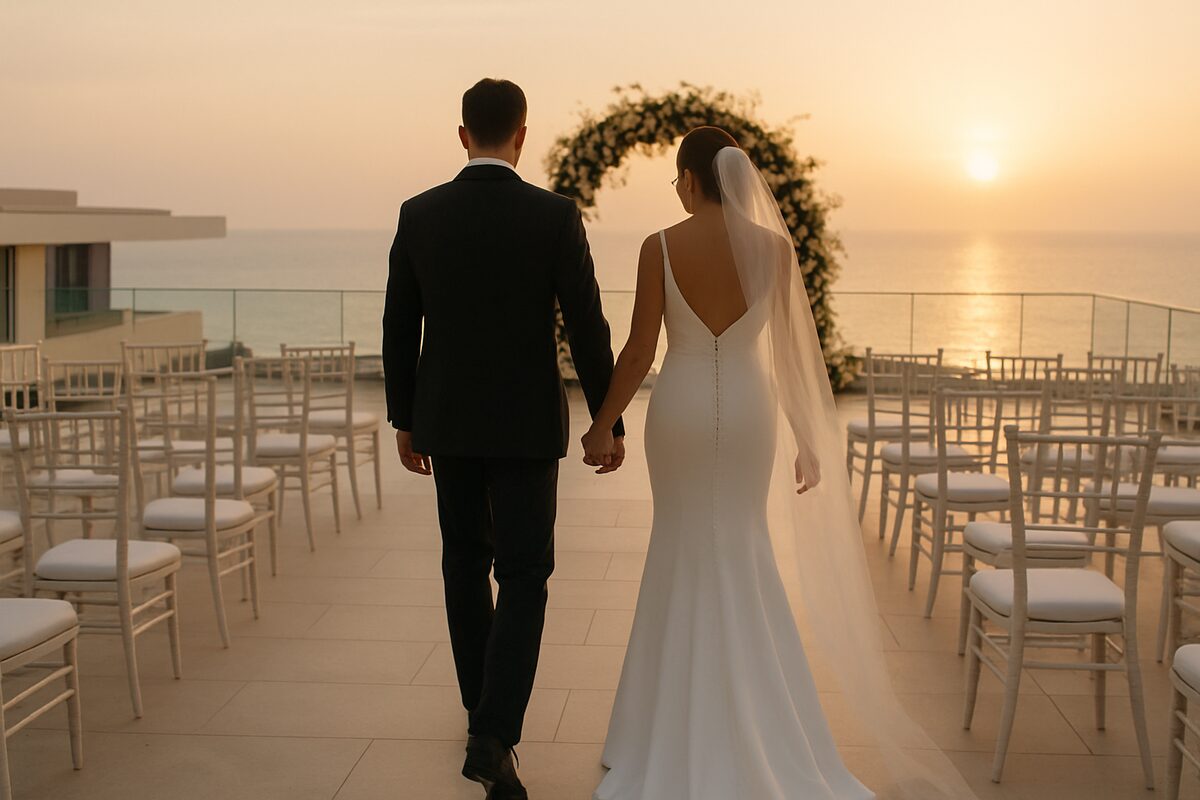 Almyra wedding setting (illustrative)