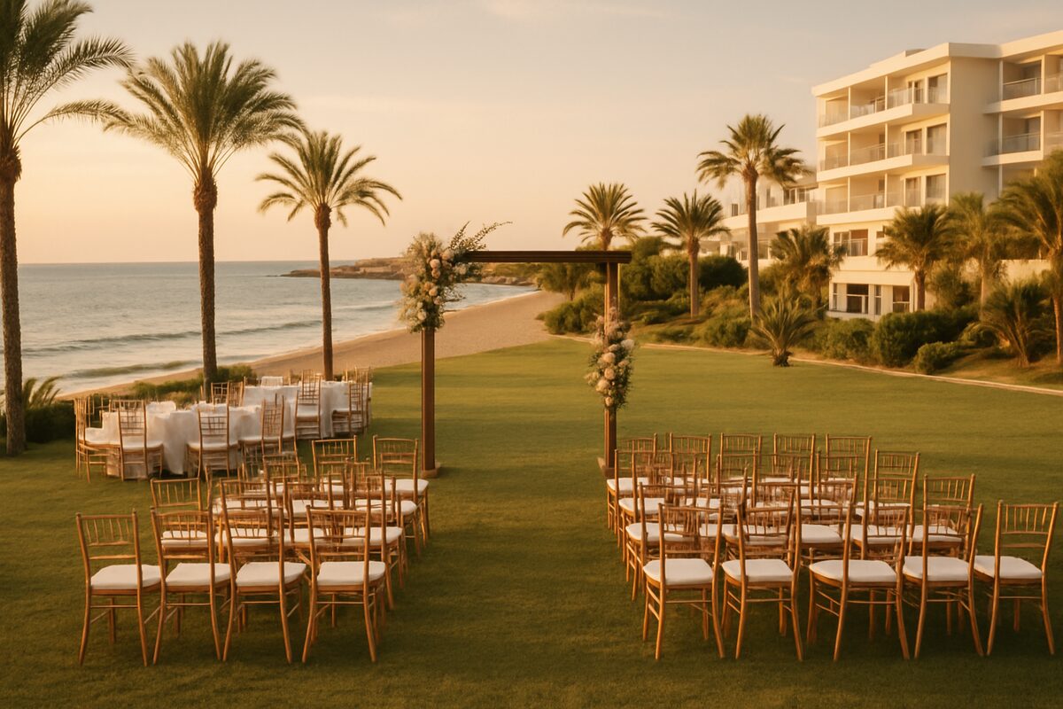 Coral Residences wedding setting (illustrative)