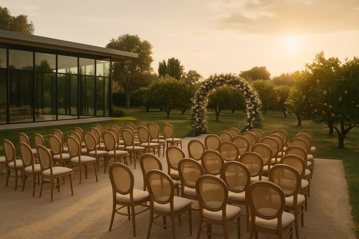 Ktima Oasis wedding setting (illustrative)