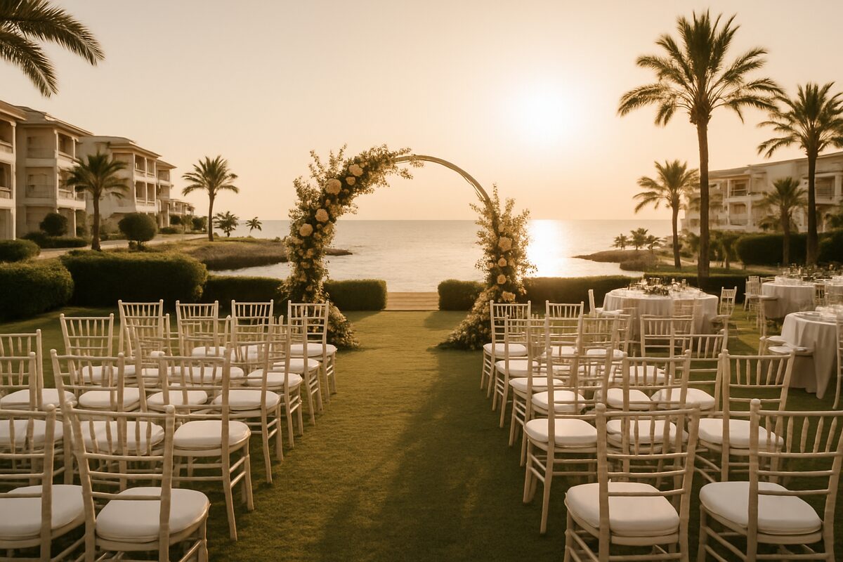 St George Hotel & Spa Resort wedding setting (illustrative)