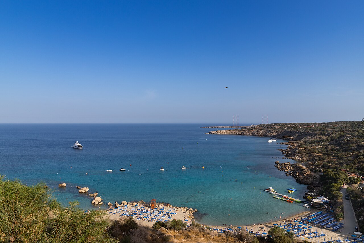 Konnos Bay beach, Cyprus