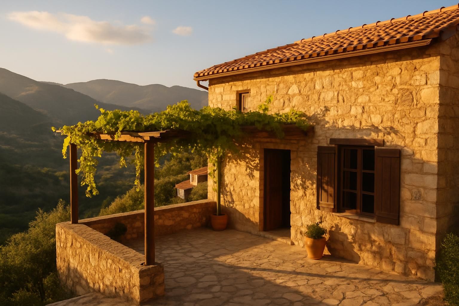 Agrotourism houses in Cyprus