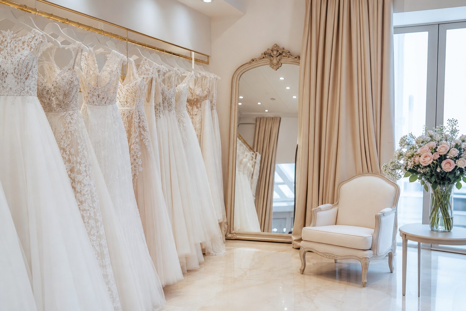 Wedding dress shopping in Cyprus